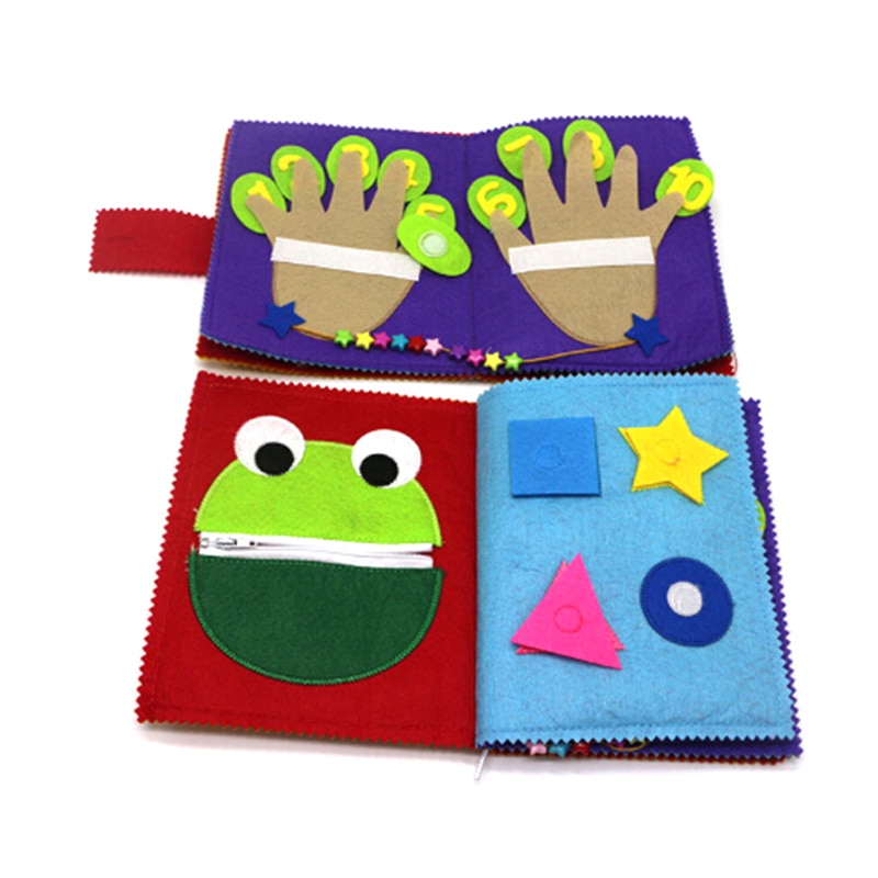 Activity Book Kids Soft Cloth